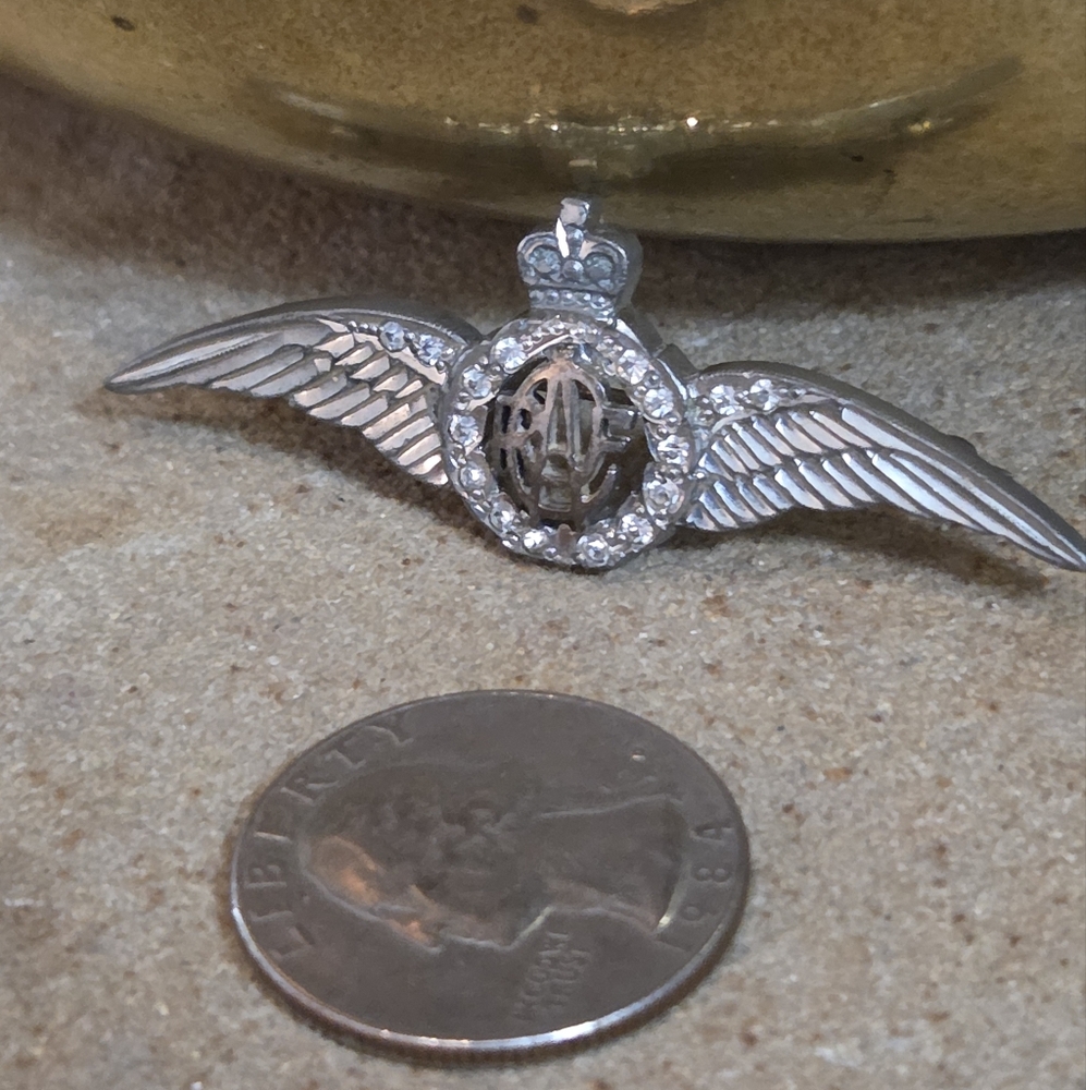 Royal Canadian Air Force Sweetheart Brooch
